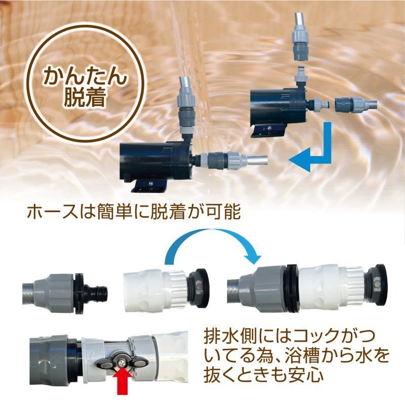 画像3: 簡易水風呂キット　設置カンタン＆すぐ使えるフルセット【送料無料】 【今シーズン分数量限定販売】 (3)