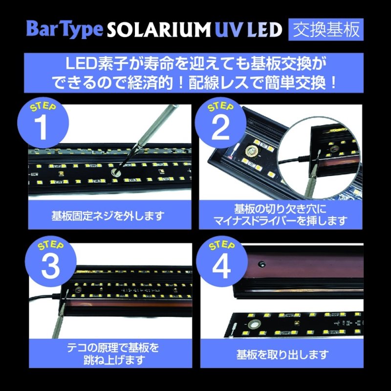 画像3: Bartype ソラリウム 200 交換基板 (3)