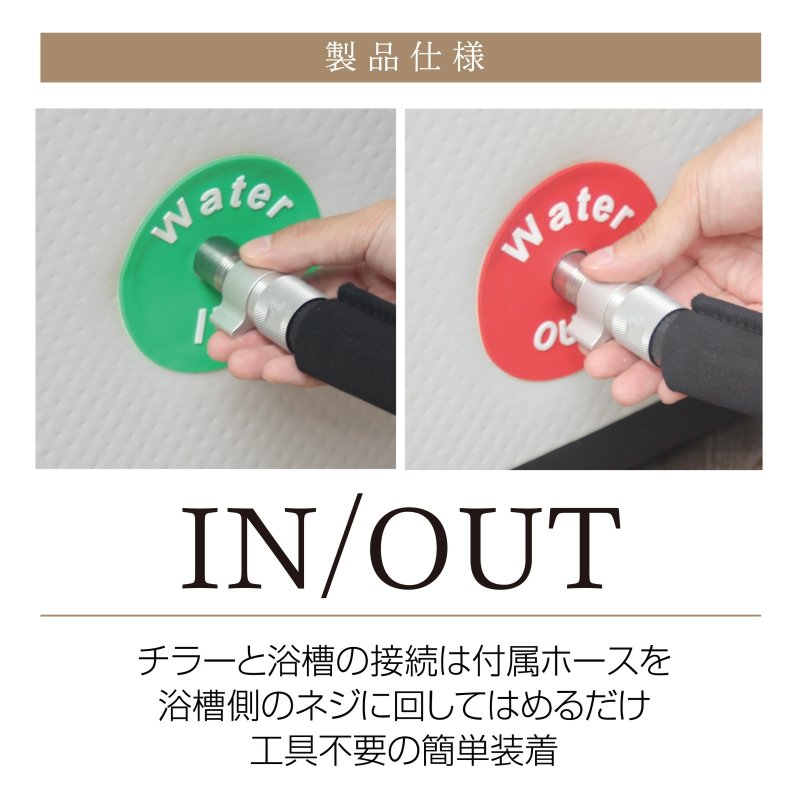 画像11: 【ちるふろ チラー単体】自宅やイベントで本格“ととのい”体験|送料無料 (11)